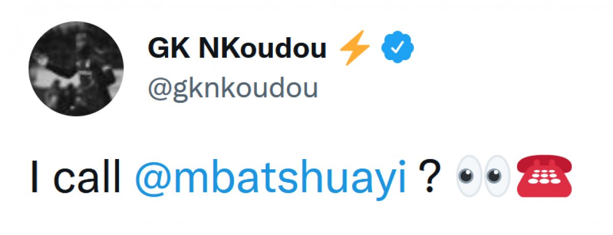 Batshuayi, Nkoudou ile görüştü #1